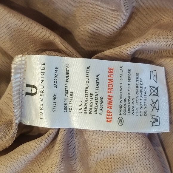 Dotted Darling Mini Dress Blush Pink Black Sz 4 Hole Read Vintage Inspired Retro - Picture 8 of 8